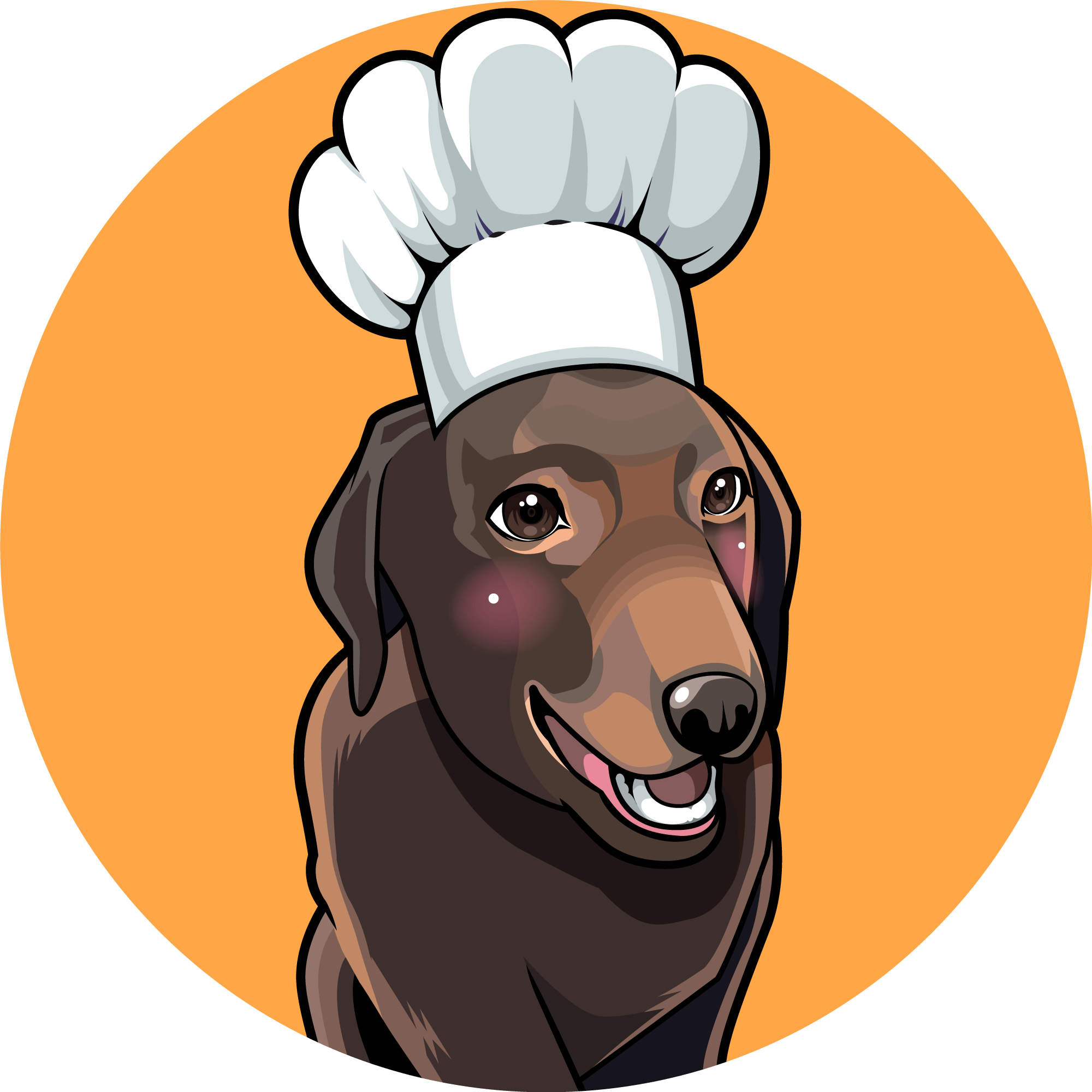 愛犬Coffeeのポートレート